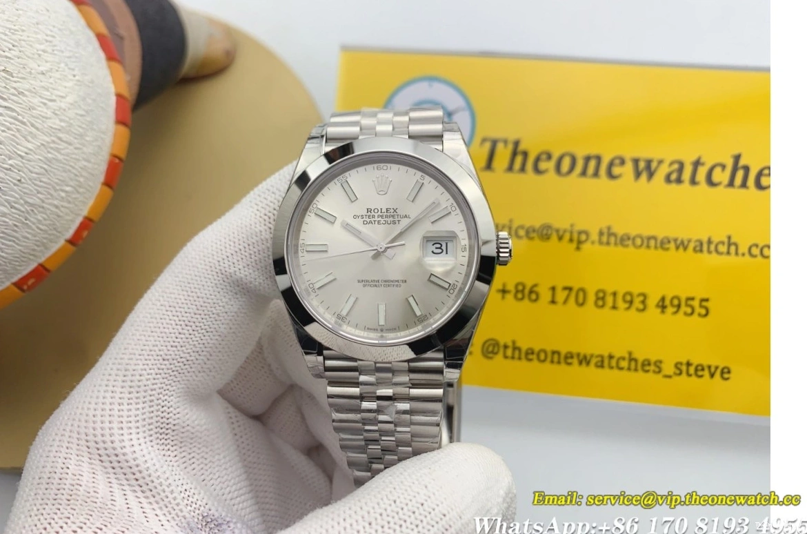 VSF SS Dial Jub Silver 126300 Datejust SS 41mm VS3235 0510